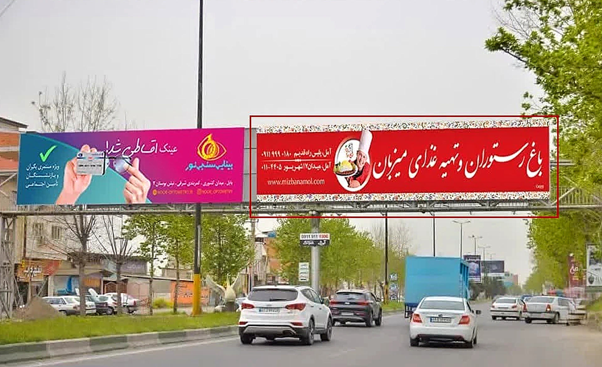 عرشه پل کمربندی امیرکلا شهرک قائم (محور بابل به بابلسر)